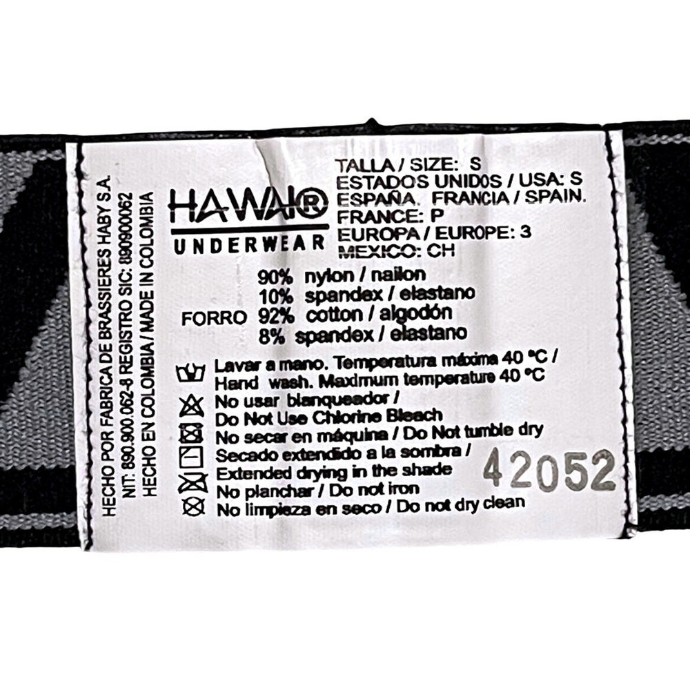 Hawai Small (28-30) Striped Jockstrap Athletic Supporter White Red Black - Picture 8 of 11